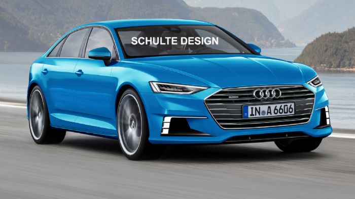 Η Audi θα μας παρουσιάσει του χρόνου την 5η γενιά του Α6 (ψηφιακά επεξεργασμένη εικόνα), δημιουργώντας ένα από τα πιο high-tech μοντέλα της των τελευταίων ετών. 